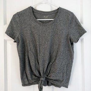 Madewell Knot Front Tee